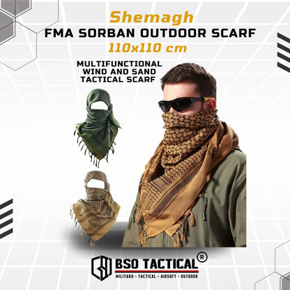 FMA Shemagh Sorban Tactical Outdoor Anti Debu Multifungsi