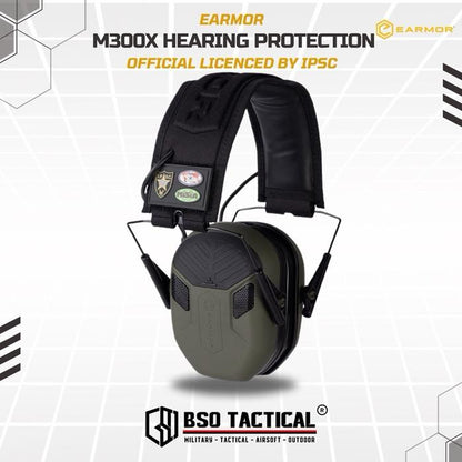 Earmor M300X Earmuff Hearing Protection Licensed ORIGINAL
