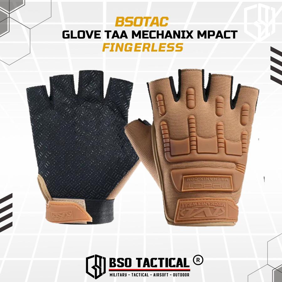 Sarung Tangan TAA Fingerless Tactical Pro Glove Antiskid