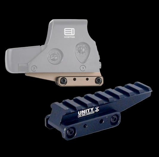 Unity Tactical FAST Style Riser Mount Picatinny Rail for Optic Sight