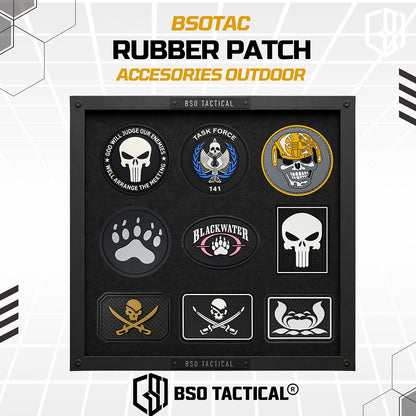 Assorted Rubber Patch Tactical BEST Quality Accesories Outdoor