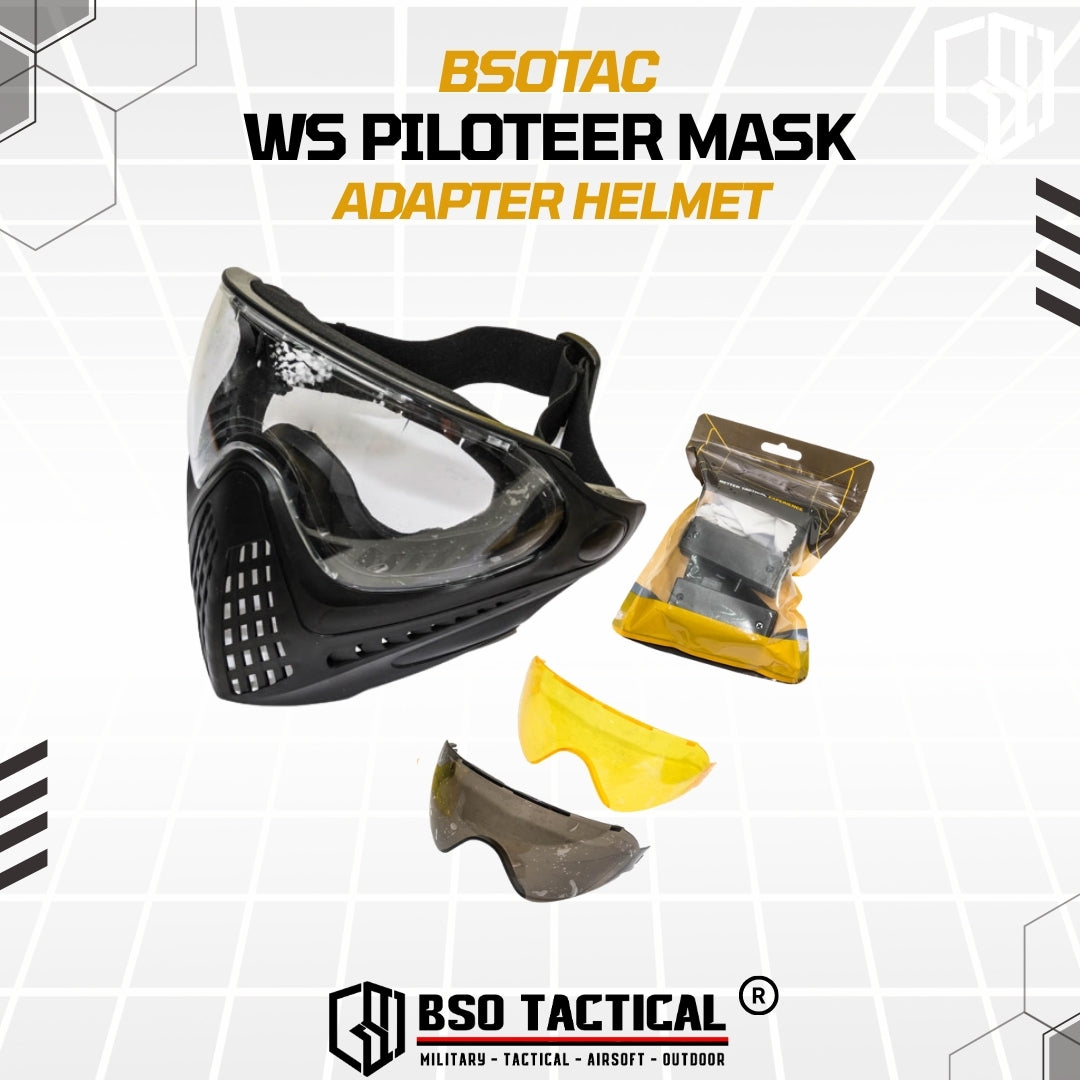 WoSport Piloteer Mask Adapted Fast Helmet