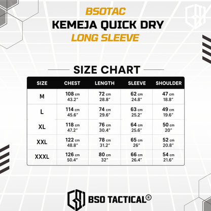 Kemeja Parasut Tactical Quick Dry Combat Long Sleeve Shirt Outdoor Casual Pria