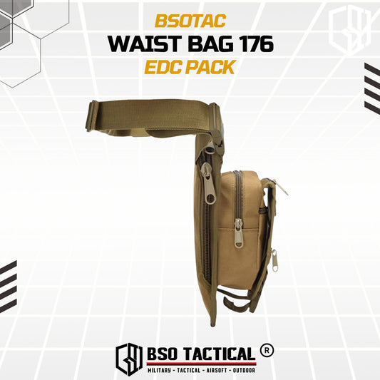 Tas Selempang Pinggang Tactical Waist Bag EDC Pack - TS176