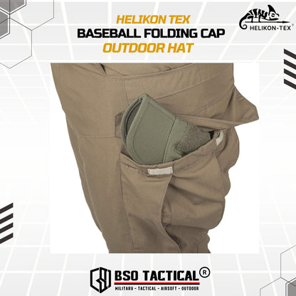 Topi Helikon Tex Baseball Folding Cap Military Tactical Outdoor Hat