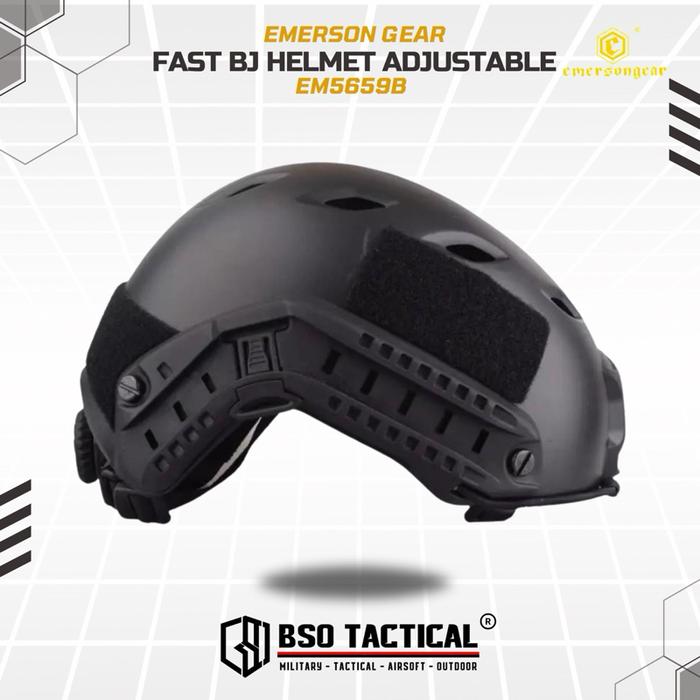 Emerson Gear Helmet Tactical FAST BJ Type Holes Adjustable Helmet - EM5659