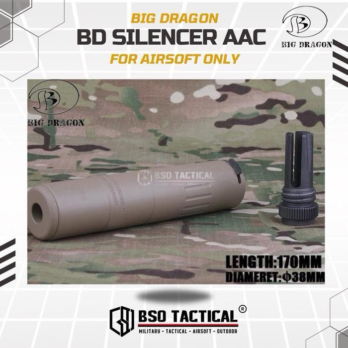 BD Tactical Silencer AAC Armament Marking M 4 2000 Deluxe Full Metal