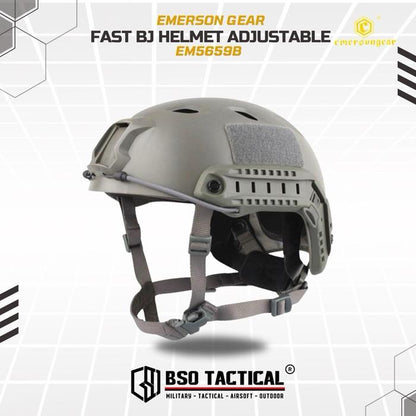 Emerson Gear Helmet Tactical FAST BJ Type Holes Adjustable Helmet - EM5659