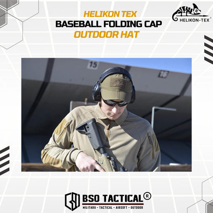 Topi Helikon Tex Baseball Folding Cap Military Tactical Outdoor Hat