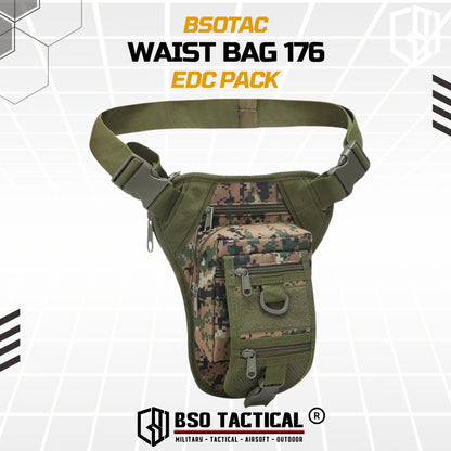 Tas Selempang Pinggang Tactical Waist Bag EDC Pack - TS176