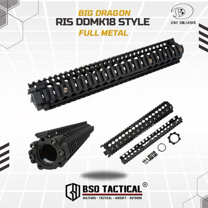 BD Tactical RIS Daniel Defense Marking DDMK18 Rail Handguard CNC AEG