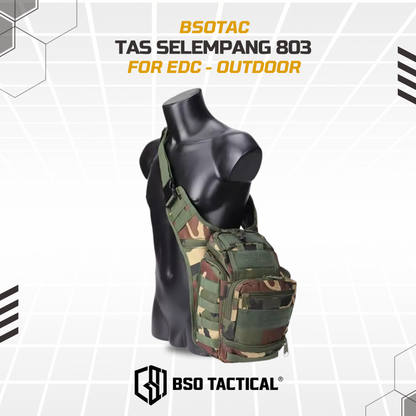 Tas Selempang Outdoor 803 EDC Bag Casual Daily Pack Multifungsi - TS803