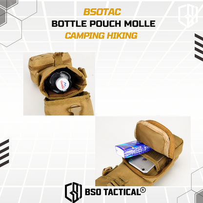 Tas Selempang Outdoor dengan Bottle Pouch Molle for Hiking Camping Outdoor Bag
