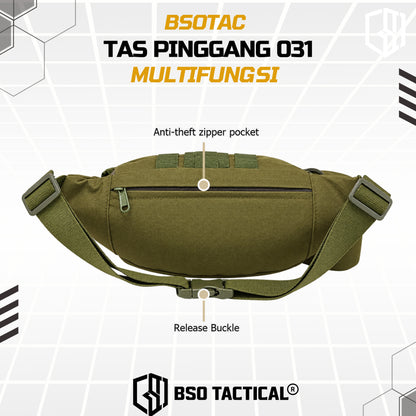 Tas Pinggang Multifungsi Travel Pack Waisted Bag Outdoor Nylon