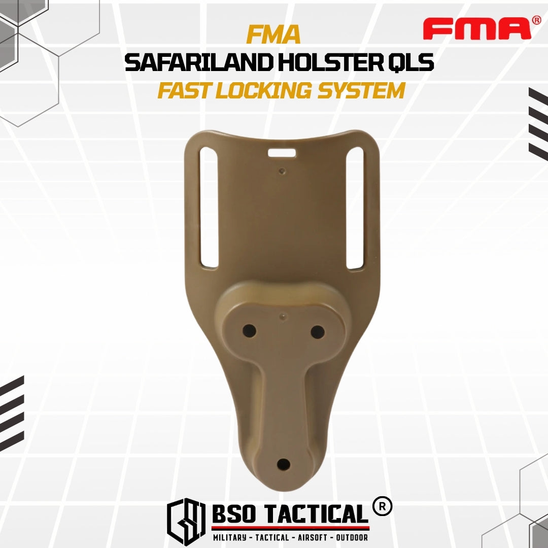 FMA Safariland Style QLS Fast Quick Locking System Holster