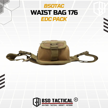 Tas Selempang Pinggang Tactical Waist Bag EDC Pack - TS176