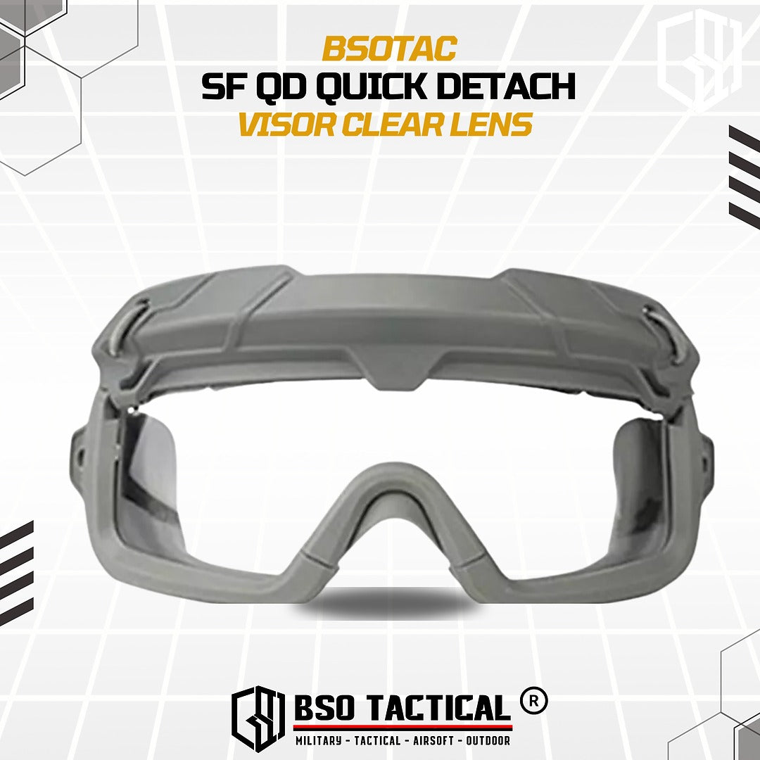SF QD Quick Detach Tactical Goggle Gentex Ops Core Style