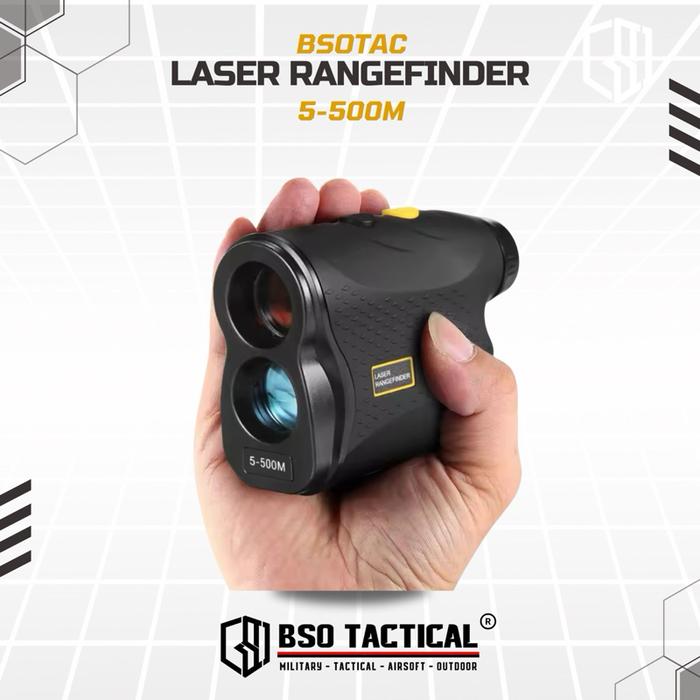 Teropong Outdoor Laser Rangefinder 5-500M / 5-600M Outdoor Telescope Speed Monocular Distance Meter Accurate Camping