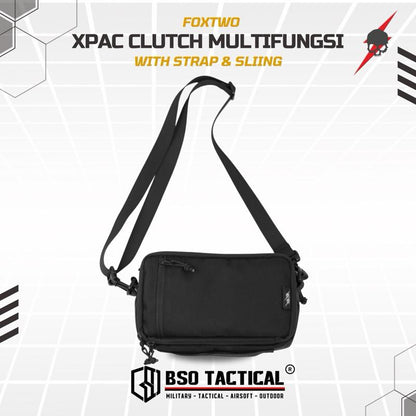 FOX TWO Handbag XPAC Clutch Sling Bag Multifungsi Pocket EDC ORIGINAL Foxtwo