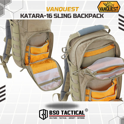Tas Ransel Tactical Vanquest Katara 16 EDC Outdoor Backpack Slinger