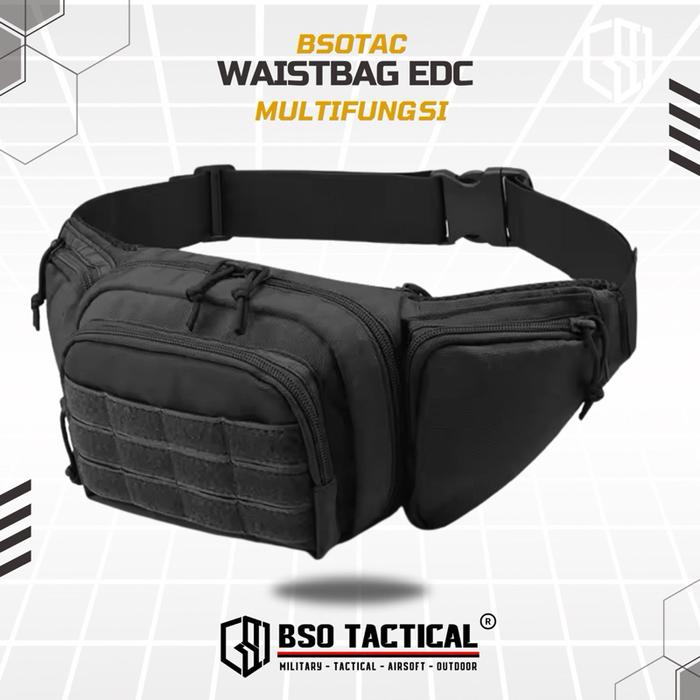 Tas Pinggang Outdoor Fanny Pack Tactical Waist Bag EDC Multifungsi Daily