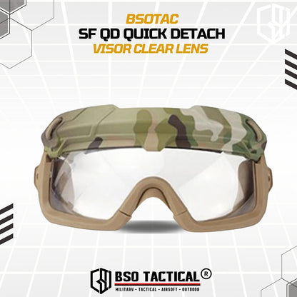 SF QD Quick Detach Tactical Goggle Gentex Ops Core Style