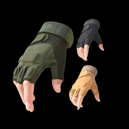 Sarung Tangan Battle Wood Hellstorm Half Finger Outdoor Glove Fingerless