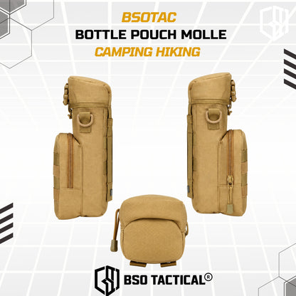 Tas Selempang Outdoor dengan Bottle Pouch Molle for Hiking Camping Outdoor Bag