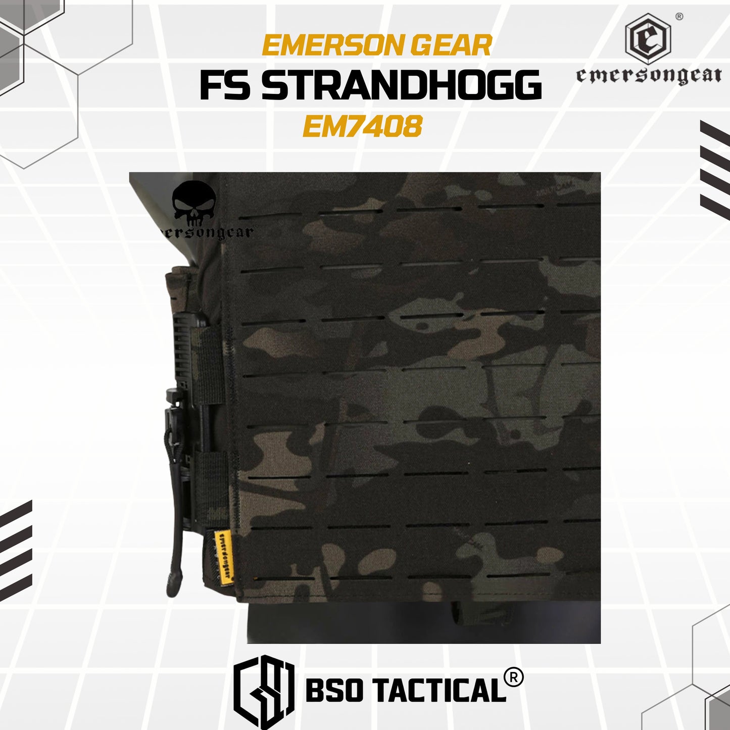 Rompi Tactical Emerson Gear FS Strandhogg First Spear Style Laser Cut ROC EM7408