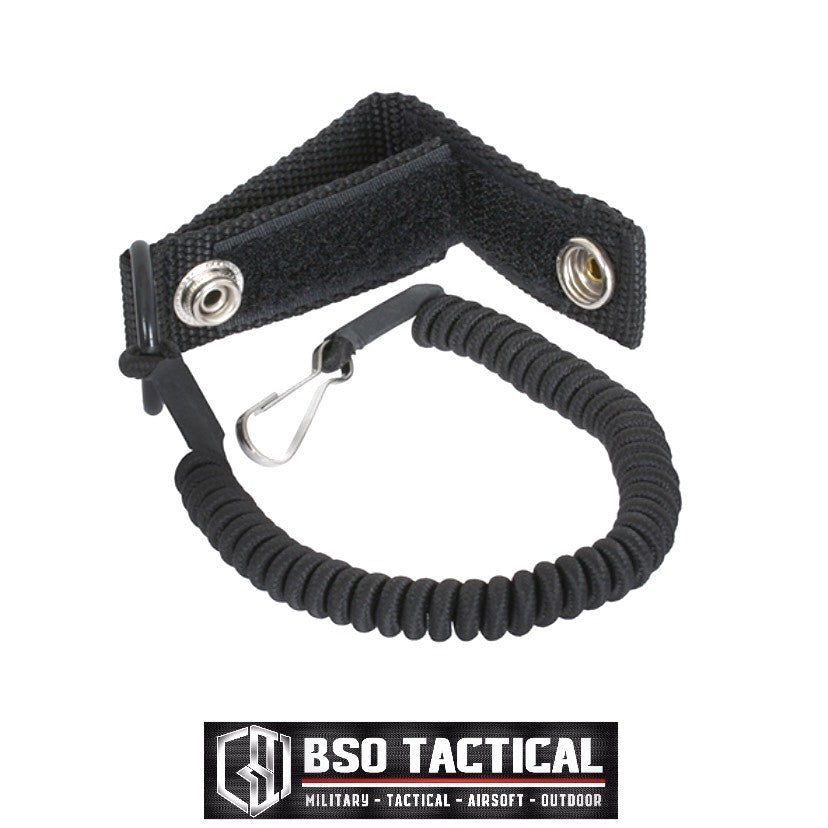 OPSMEN Flashlight Lanyard Spiral Sling Tali Senter with Belt Connector OA003