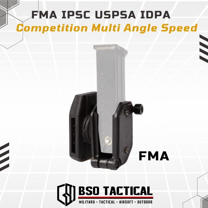 FMA IPSC USPSA IDPA Competition Multi Angle Speed 9mm Mag Pouch