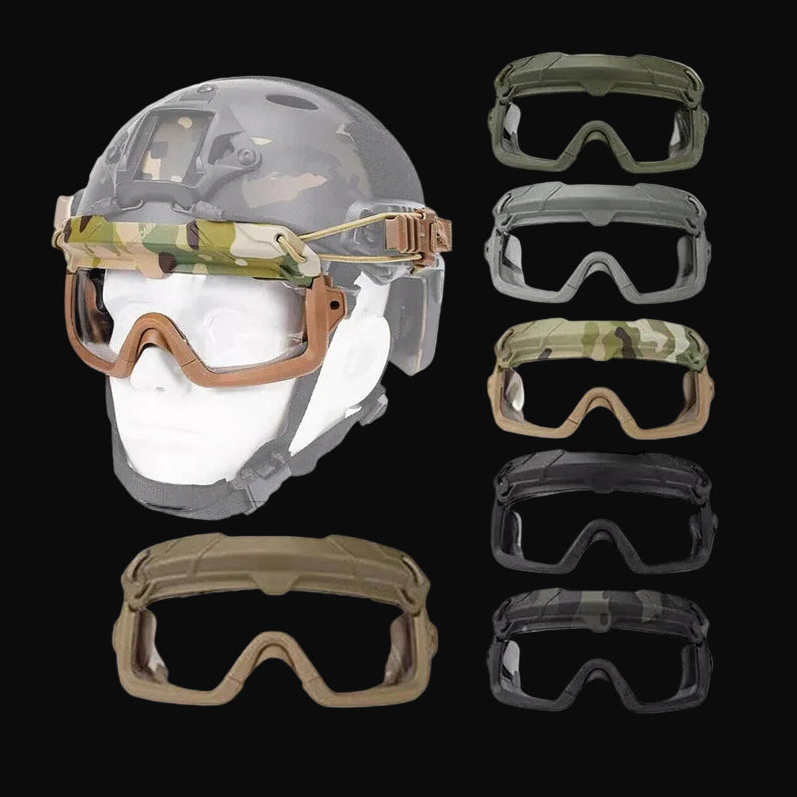 SF QD Quick Detach Tactical Goggle Gentex Ops Core Style