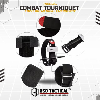 Turniket Emergency Tourniquet Strap – Gear Pertolongan Pertama Outdoor Alat Bantu Pertolongan Darurat