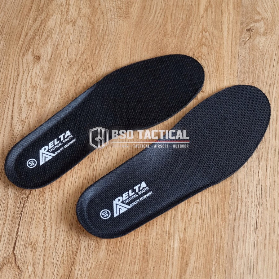 Insole Sepatu Outdoor Delta Boots Universal Hitam Cream