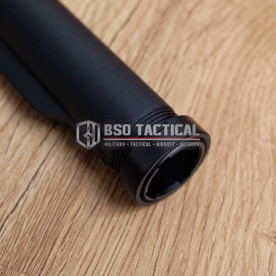 Tubular Airsoft Pipe Stock 6 Position Tabung Popor M4 Alumunium Import