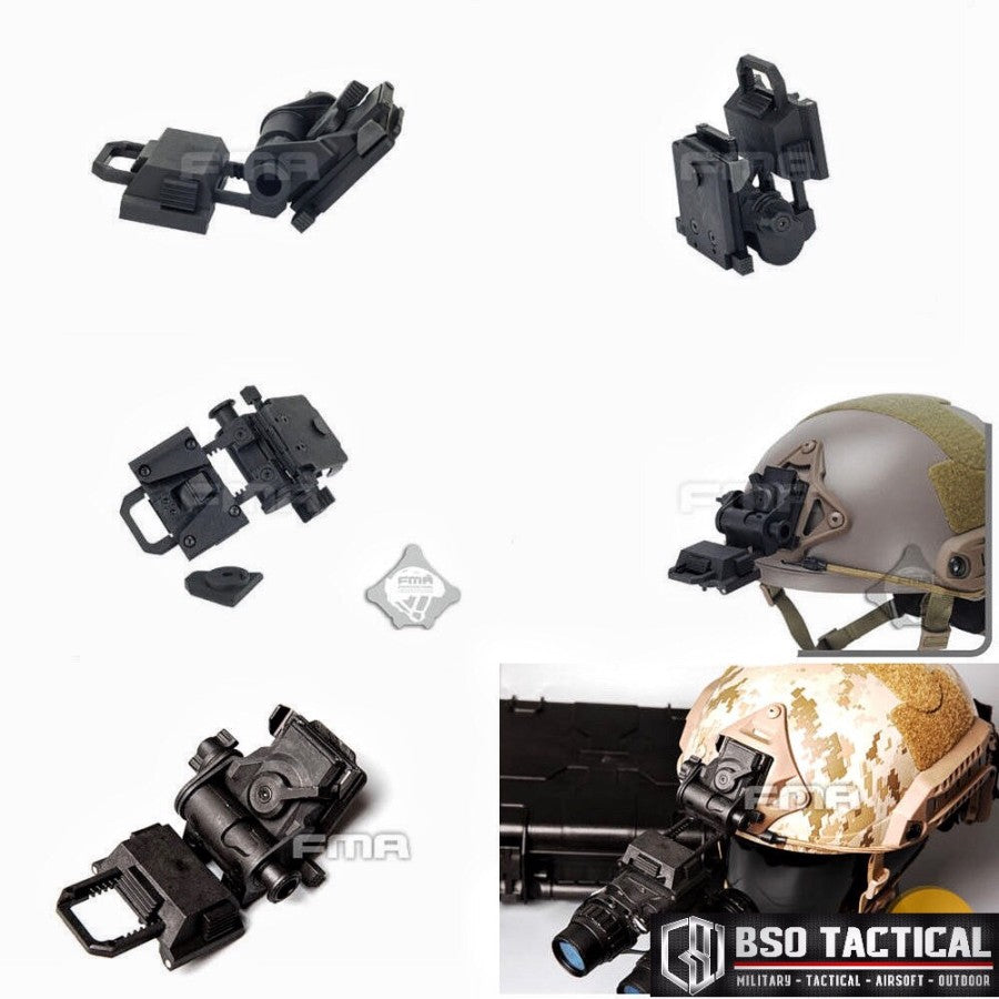 FMA Dummy NVG Mount L4G24 for Tactical Helmet ABS Plastic Material Outdoor Pelengkap Cosplay NVG