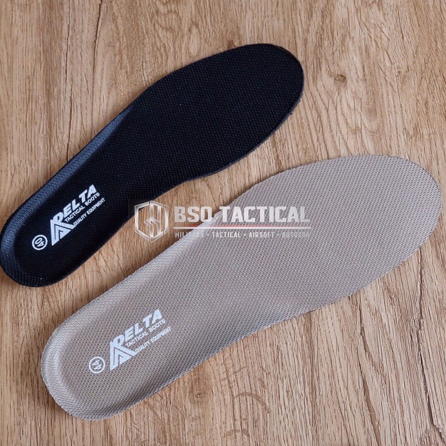 Insole Sepatu Outdoor Delta Boots Universal Hitam Cream