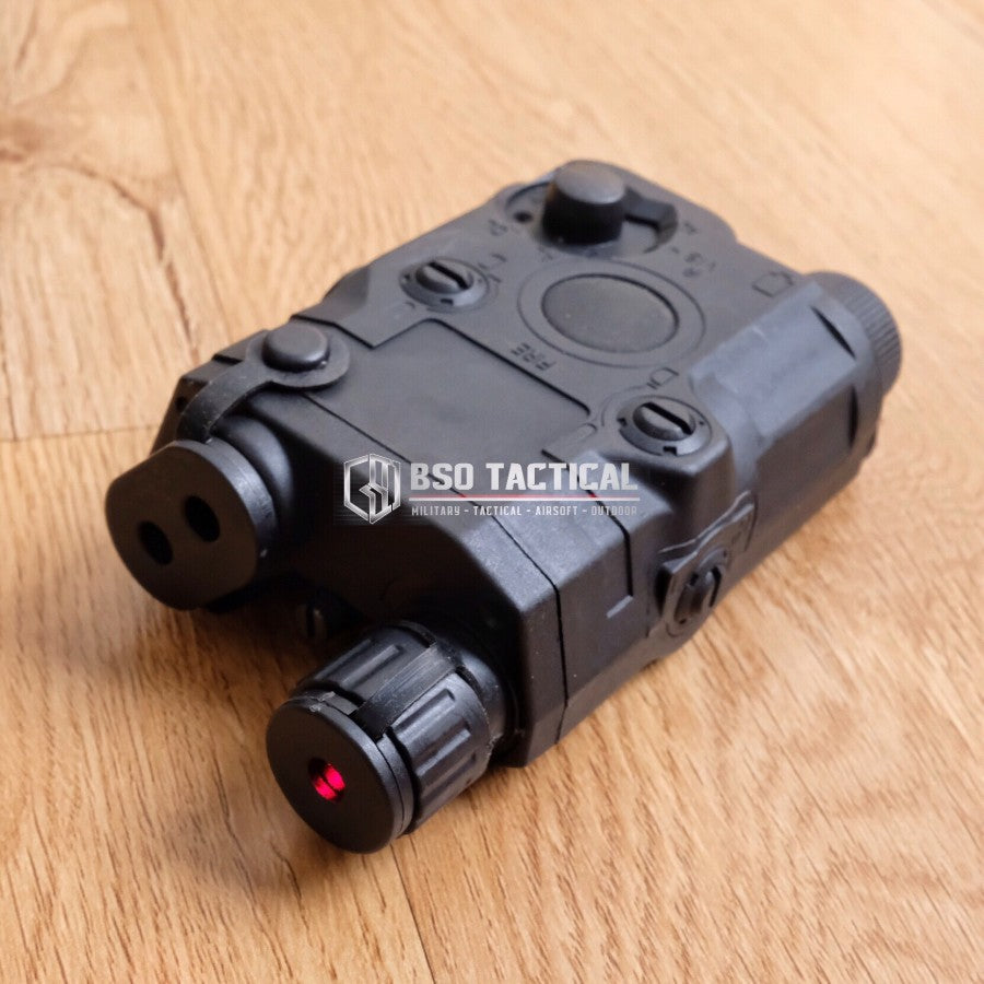 FMA PEQ15 LA-5 Battery Case Red Laser Anpeq Airsoft Gear Rifle Acc