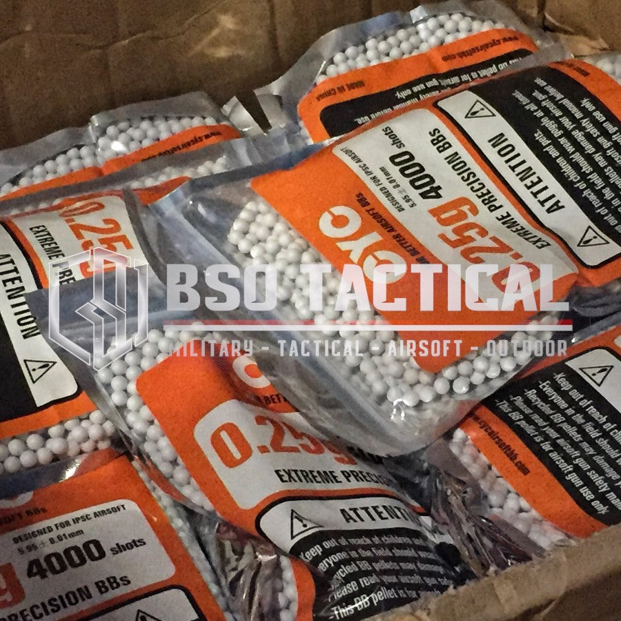 BB CYC 0.25 g / 0,25 g 4000 Shots Original For Airsoft - ORIGINAL