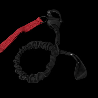 Tactical Safety Lanyard Single Point Outdoor Tali Elastic Ropes