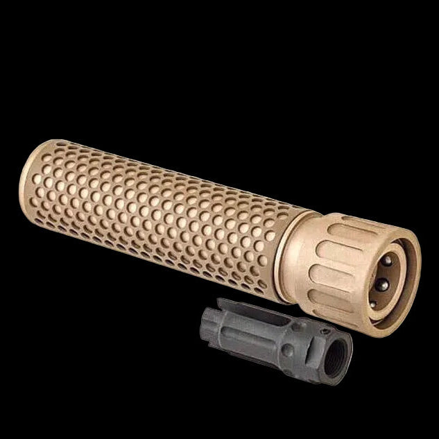 Tactical Silencer KAC Style 5.56 QD Long Mock Suppresor Flash Hider