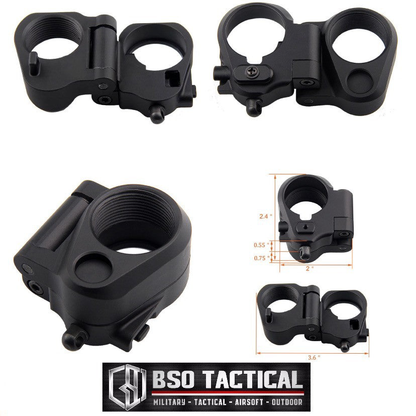 LT Folding Stock Adapter Popor Lipat AEG GBBR 556 Style