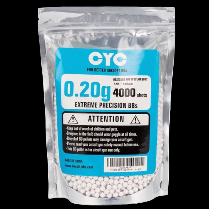 BB CYC 0.20 g / 0,20 g 5000 Shots Original For Airsoft - ORIGINAL