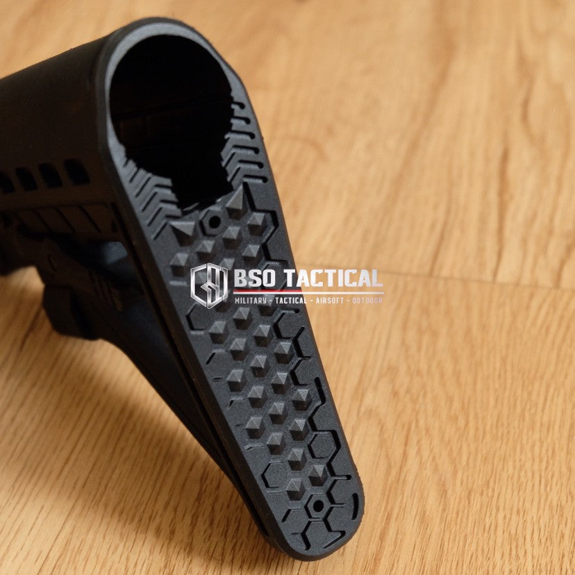 Popor Airsoft Tactical Buttstock MOE V2 6 Position Stock Polymer