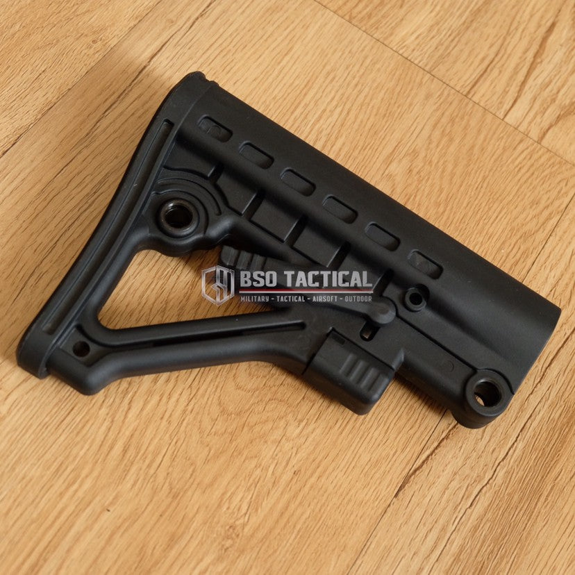 Popor Airsoft Tactical Buttstock MOE V2 6 Position Stock Polymer