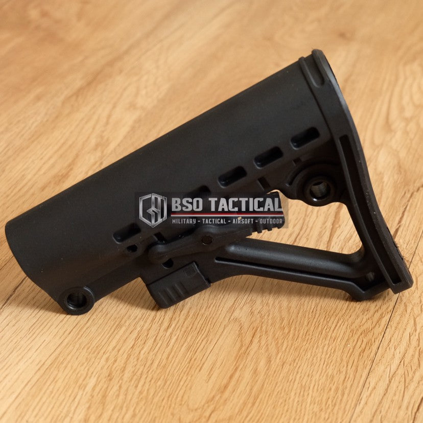 Popor Airsoft Tactical Buttstock MOE V2 6 Position Stock Polymer