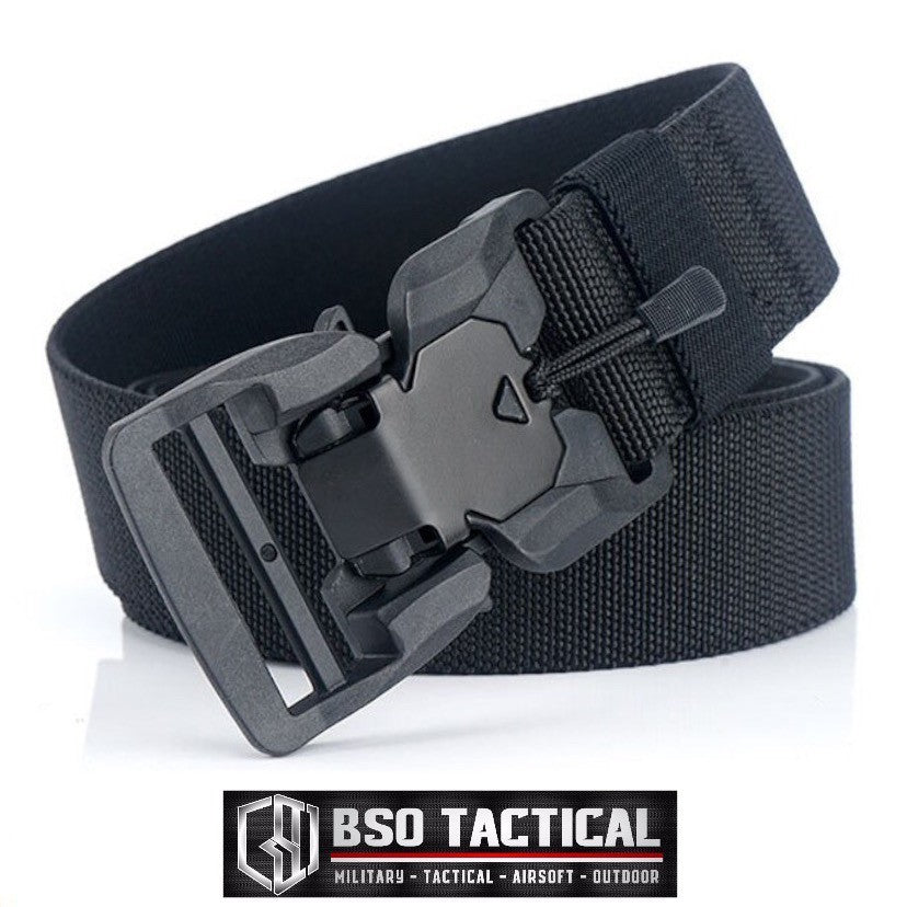 Ikat Pinggang Magnetic V2 Tactical Nylon Outdoor Belt with Quick Release Strap Gesper