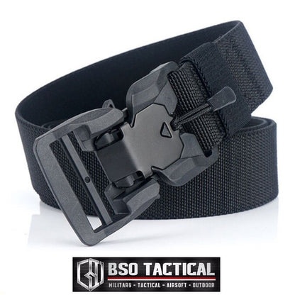 Ikat Pinggang Magnetic V2 Tactical Nylon Outdoor Belt with Quick Release Strap Gesper