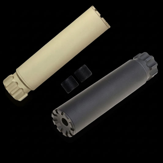 FMA Tactical Airsoft Silencer SPECTER Style 14mm CW CCW Alumunium