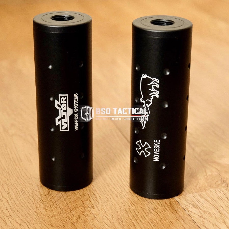 FMA Airsoft Silencer 107mm 14mm CW CCW Full Metal